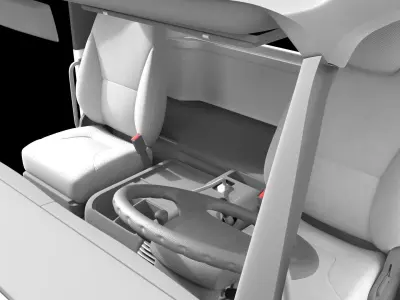 ISUZU DECA-GXZ360 INTERIOR 3D model