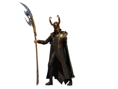 Skin Loki Free 3D model