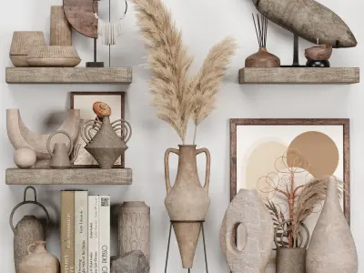 Decorative Set Rustic style - collection 01