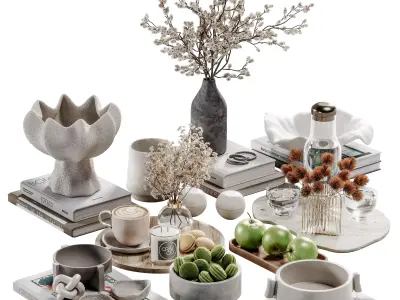 decorative set 145 3D model