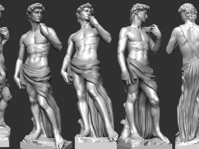 David of Michelangelo  3D print model