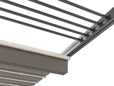 Motorized Pergola 1 3D model