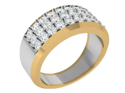 Diamond Band 4104 3D print model