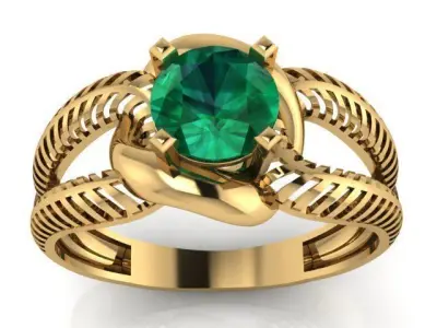 cuban rings 3D print model