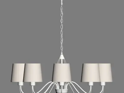 LAMP ORLEAN A9310LM-8WG 3D model