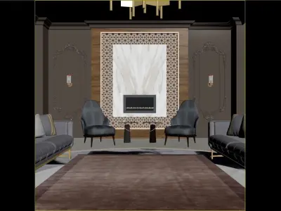 Interior House - 070722 3D model