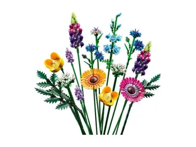 PixelBricks3D - Lego Wildflower Bouquet  3D print model