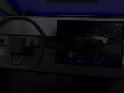 Cybertruck 3D model purchase