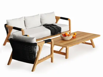 Tuci Outdoor Set 3D model