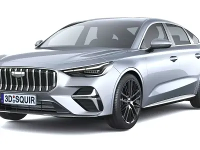 Geely Emgrand 2026 3D model