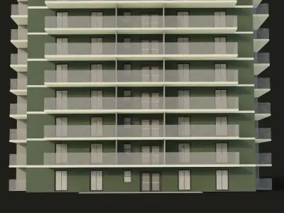  House with layout Free 3D model