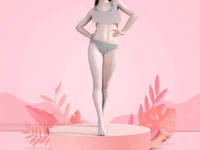 Fit Valerie for Genesis 8 Female 3D model