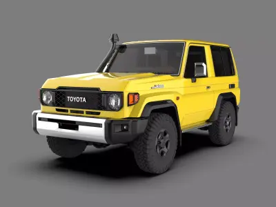 Toyota Land Cruiser J71 2024 3D model