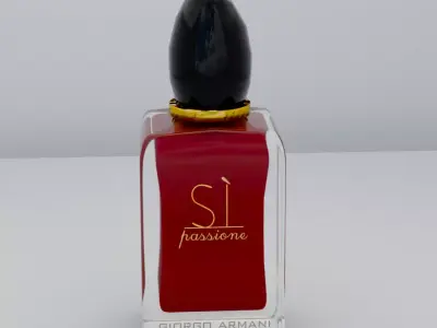 bottle perfume SI  Free 3D model