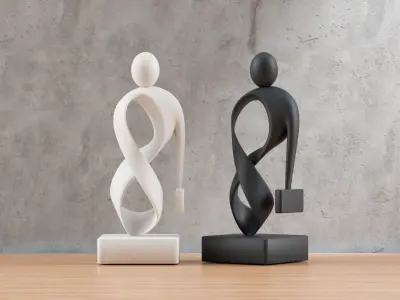 modern vase high quality  3D model