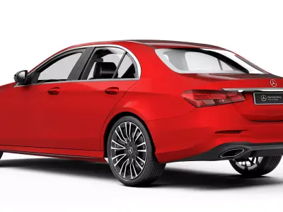 Mercedes-Benz E-Class AMG Line 2021 3D model