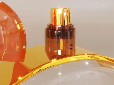 Perfume Bottle Low-poly 3D model