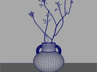 Vase Branch 3D model