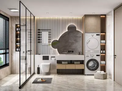 Bathroom   14 3D model