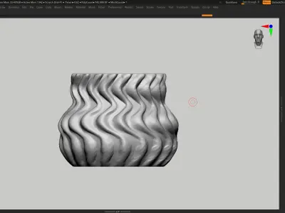 vase 3d print 302 3D print model