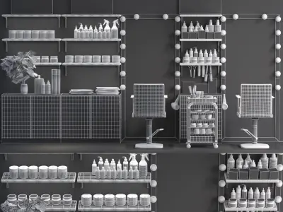 Beauty Salon 5 3D model