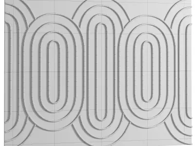 wall panels 034 3D model