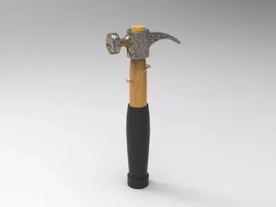Hammer Low-poly 3D model 49