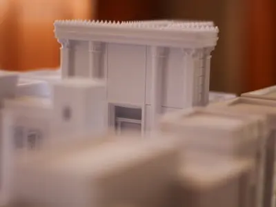 Herods Temple 3D print model