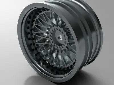 BBS drift -8mm offset 3D print model