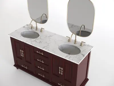 bathroom vanity 3D model