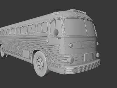 GM PD4104 Coach  3d Print Model 3D print model