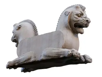 Persepolis lion 3D model