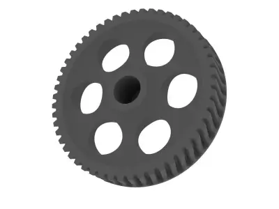 Electric motor Bosch gear F006B20103 for windshield wipers 3D print model