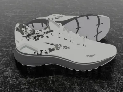 BROOKS GHOST 3D SHOES 3D model