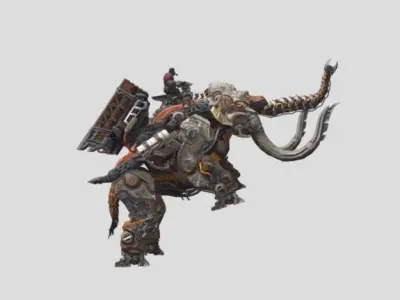 Mecha Elephant 3D model