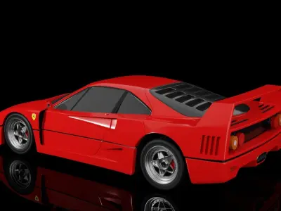 Ferrari F40 3D model