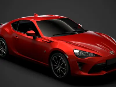 Toyota GT 86 2016 3D model