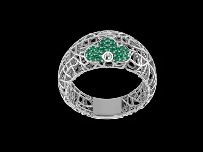 Net Ring  3D print model