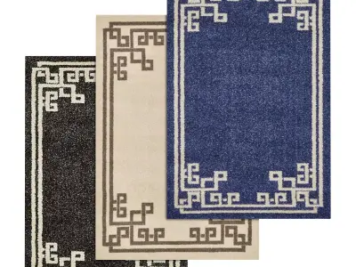 Rug Set 1831 3D model