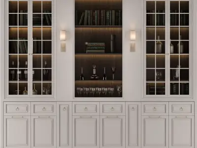 Display Cabinet Classic 3D model