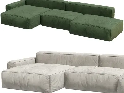 Rene Sofa  Meridiani 3D model
