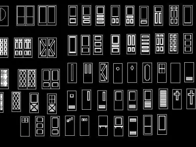 Gate symbols Free 3D model