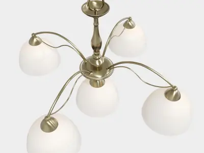 Chandelier Blitz 3847-45 Bronze Free 3D model