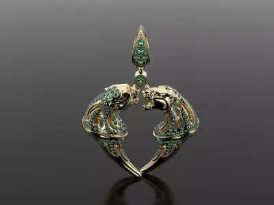 Magerit Vinculo pendant 3D print model