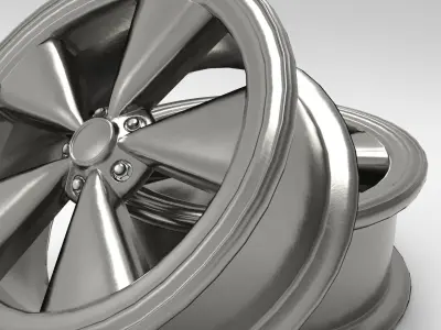 Muscle Rim Low-poly 3D model