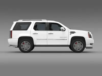 Cadillac Escalade EuropeanVersion 2012 3D model