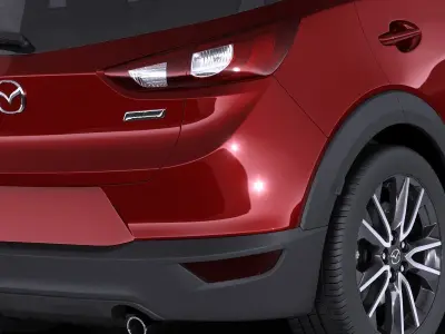 Mazda CX-3 2017 VRAY 3D model