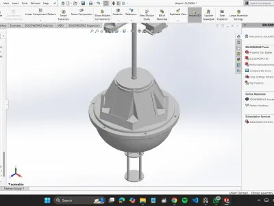 Spotter Buoy - Open Ocean Monitoring Buoy 3D model  3D print model