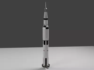 Apollo 11 SpaceShip 3D model