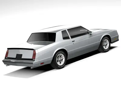 Chevrolet Monte Carlo 1986 3D model
